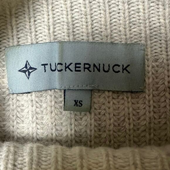 Tuckernuck Heather Broadway Stripe Mick Neck Sweater - Picture 5 of 7